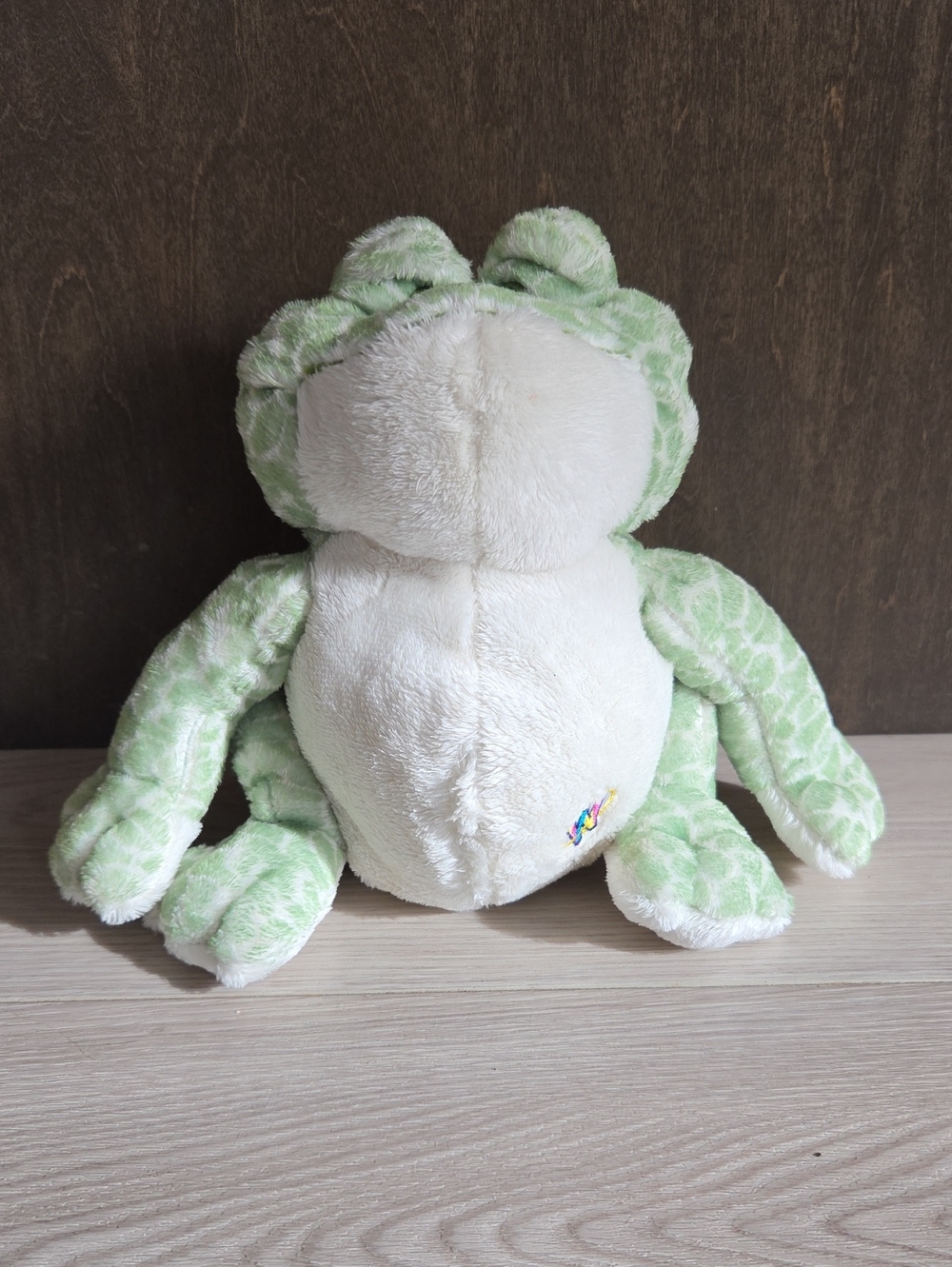 Webkinz Spotted Frog Plush, No Code, Mild Stains
